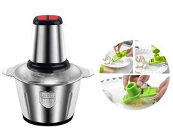 Home & Marker - Keukenmachine & Mini Rasp - Foodprocessor - Hakmolen - Kleine Rasp - Knoflook Rasp - MULTIMINCER + MINIGRINDER