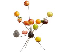 Home & Marker - Luxe Fruitschaal van Metaal - Moderne Fruitmand Design - Zwevende Constructie - Kunstwerk - Zwevend & Uniek - EXPLOFRUIT