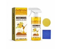 Home & Marker - Natuurlijke Bijenwas Spray - Hout & Meubel Herstel Spray - Voedt, Beschermt & Geeft Glans - Antistatisch & Waterafstotend - SHINEBEE