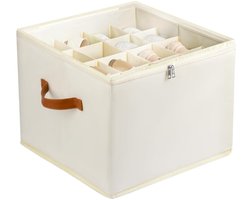 Home & Marker - Schoenenopbergorganizer - Schoenenkast - Schoenenrek - Opbergkast Schoenen - Beige - SHOVERA