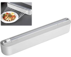 Home & Marker - Vershoudfolie Houder Magnetisch - Foliehouder voor Huishoudfolie - Rollenhouder - Foliedispenser - Foliesnijder - PACKMAG