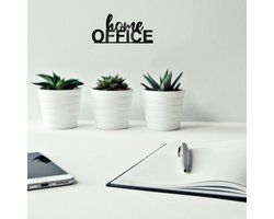 Home Office Sign – Wandbord, Perfect Housewarming Cadeau & Stijlvolle Kunstdecoratie, Decoratie voor Uw Thuiswerkplek