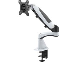 Home Office - VIISAN - GM112XFW -WIT Monitor TV-houder Tafelstandaard Bureau Bevestigingsbeugel voor monitor 15 - 34 inch voor 16KG