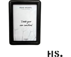Home Society - Fotolijst - Amelie - 10x15cm - Hout - Zwart