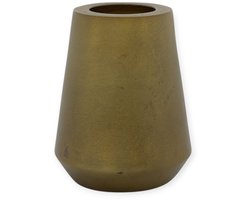 Home Society - Kandelaar - Kaarsenhouder - Multifunctioneel - Goud - Metaal - XL en Dinerkaars - L