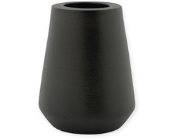 Home Society - Kandelaar - Kaarsenhouder - Multifunctioneel - Zwart - Metaal - XL en Dinerkaars - L