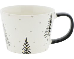 Home Society - Mok - XMAS - Zwart met Wit