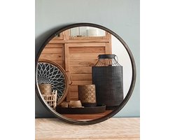 Home Society - Spiegel Sepp Large - Diameter 75 - Industriele uitstraling