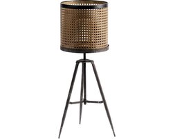 Home Society - Windlicht op 3 poot - Metaal - voor Binnen en Buiten - Tuin, Terras en Balkon