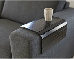 Home Studios - Flexibel dienblad - Bamboo - Zwart