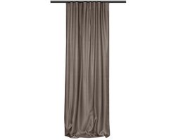 Home Style Kant en Klaar Gordijn – Verduisterend – Met Haakjes – 135x260 cm – Taupe