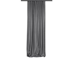 Home Style Kant en Klaar Gordijn – Verduisterend – Met Ringen – 135x260 cm – Grijs