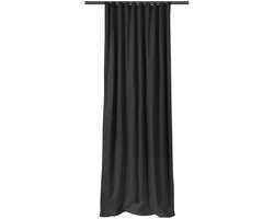 Home Style Kant en Klaar Gordijn – Verduisterend & Thermisch – Met Haakjes – 140x260 cm – Zwart