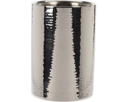 Home & Styling Champagne/Wijnkoeler RVS - Ø12x17cm - Zilver