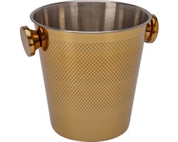 Home & Styling Champagne/Wijnkoeler RVS - Ø22cm - Goud