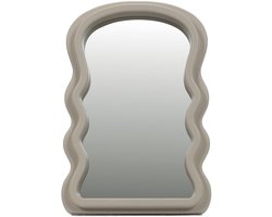 Home Styling Collection - Decoratieve spiegel in golvende lijst, 18 x 26 cm