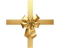 Home Styling Decoration - Deurdecoratie - Goud - 33x42 cm - Polyester