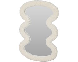 Home & Styling Golvende Spiegel - 30x2x40cm - Wit