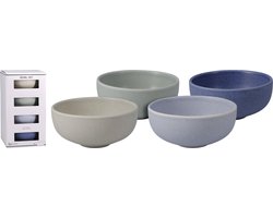 Home & Styling Kommen - Ø11x5cm - 300ml - Set van 4 stuks - Multi