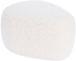 Home & Styling Teddy Poef - 57x46x32cm - Wit
