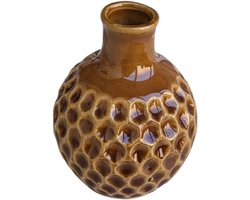 Home & Styling Vaas Ø9cm - Bruin