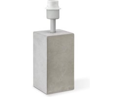 Home Sweet Home - Industriële tafellamp voet Pillar voor lampenkap - Beton - 11/11/32cm - gemaakt van Beton - geschikt voor E27 LED lichtbron -