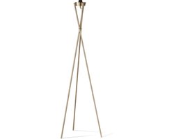 Home Sweet Home - Klassieke vloerlamp voet Tripod voor lampenkap - Messing - 48/48/149cm - gemaakt van Metaal - geschikt voor E27 LED lichtbron -