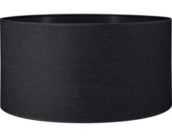 Home Sweet Home Lampenkap Canvas cilinder - van stof - dark grey - Moderne stoffen Lampenkap - 50/50/25cm - E27 lamphouder - voor hanglamp, en vloerlamp - RoHS getest