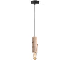 Home Sweet Home - Landelijke Hanglamp Billy - geschikt voor E27 LED lichtbron - hanglamp gemaakt van Hout - 10/10/130cm - Pendellamp geschikt voor