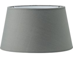 Home Sweet Home - Minimalistische stijl - Stoffen Lampenkap - Conisch - Drak Grey - 35 x 30 x 19 cm - E27 fitting - Ontworpen voor tafellampen - Ontworpen voor woon- en slaapkamers