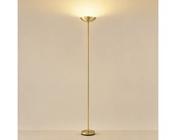 Home Sweet Home - Moderne vloerlamp Easy - Brons - 28/28/180cm - R7s lichtbron - geschikt voor woonkamer, slaapkamer, thuiskantoor- R7s lichtbron