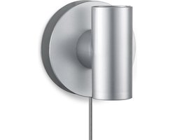 Home Sweet Home - Moderne Wandlamp Wally - Muurlamp geschikt voor E27 LED lichtbron - Grijs - 12/11/12cm - wandlamp geschikt voor woonkamer, slaapkamer