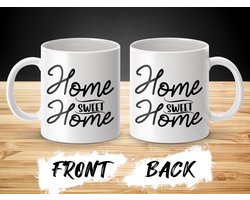 Home Sweet Home Mok, Huismok Cadeau, Nieuw Huis Mok, Welkomsgeschenk, Warme Dranken Mok, Keuken Decor, Thuis Decoratie