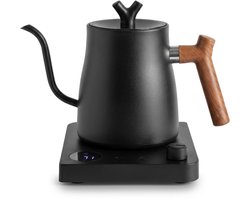 Homeblend Elektrische Waterkoker - Zwart - Gooseneck Schenktuit - 1 Liter RVS - 1000W - Voor Pour Over & Slow Coffee