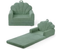 Homeblend kinderzetel - Uitklapbaar - Groen - Wasbare Hoes