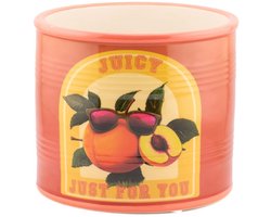 Homebound by KY Aardewerk Bloempot Perzik L