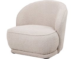 HomeBound by KY | Fauteuil Colette in bouclé zand | fauteuil