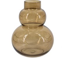 HomeBound by KY | Glazen vaas roest | bloemenvaas