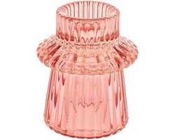 HomeBound by KY | Kaarsenstandaard/waxinehouder roze | kandelaar