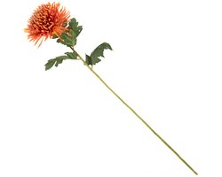 HomeBound by KY | Kunstbloem chrysant oranje | kunstbloem | kunstbloem chrysant