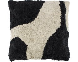 HomeBound by KY | Kussen getuft zwart/wit design | sierkussen zwart-wit