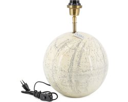 HomeBound by KY | Lampenvoet white marble | lampenvoet | 24,5x24,5x29,5cm