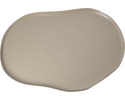 HomeBound by KY | Metalen dienblad organisch sand | 55x38x2cm | dienblad metaal zand organisch