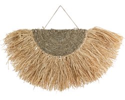 HomeBound by KY | Raffia wandhanger | 82x42x3cm | wandhanger