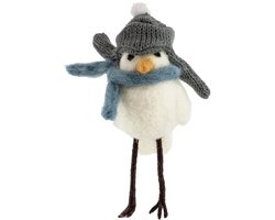 HomeBound by KY | Wollen hanger vogel | wollen hanger | kerst hanger | kerstdecoratie