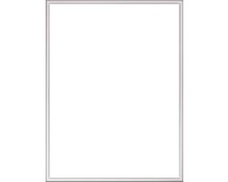 Homedecoration Almelo – Fotolijst – Fotomaat – 51 x 81 cm – Zilver Glans