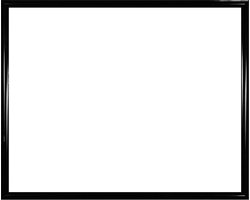Homedecoration Biggy – Fotolijst – Fotomaat –  25 x 58 cm – Kunststof – Hoogglans zwart