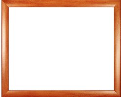Homedecoration Colorado – Fotolijst – Fotomaat – 36 x 54 cm – Oranje geborsteld