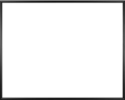 Homedecoration Easy – Fotolijst – Fotomaat 24x47 cm – Kunststof – Zwart mat
