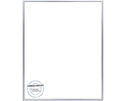 Homedecoration Kampen– Fotolijst – Fotomaat – 24x24 cm– Aluminium – Zilver hoogglans